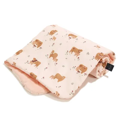 LAMILLOU Pătură călduroasă din catifea MOO MEADOW (M - 80 x 100 cm)
