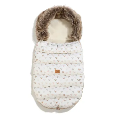 LA MILLOU HUSA CARUCIOR IARNA - UNI MULTI - HEARTBEAT BEIGE