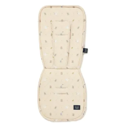 Saltea pentru cărucior LAMILLОU din bumbac și catifea Multi – BEBE MIGNON VANILLA