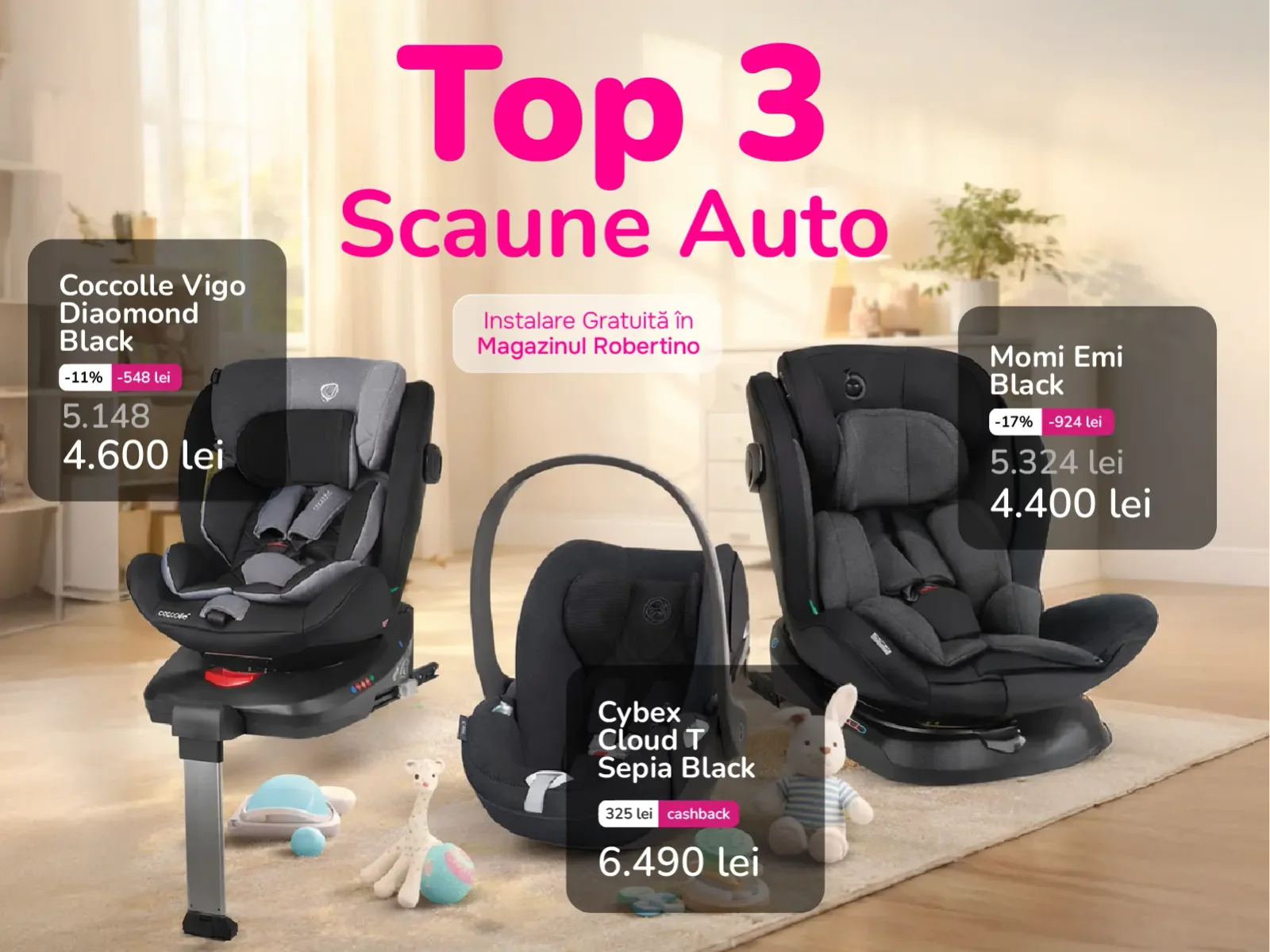 Top Scaune Auto